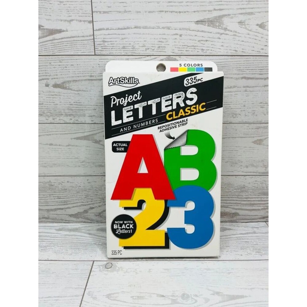 ArtSkills Classic Poster Letters & Numbers Craft Supply (New)